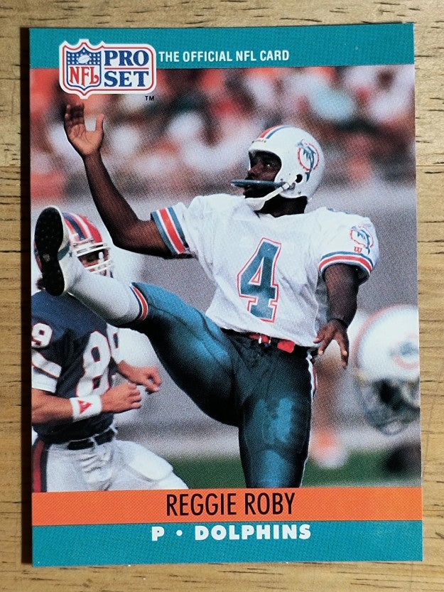 1990 Pro Set #563 Reggie Roby