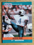 1990 Pro Set #563 Reggie Roby