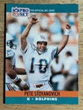 1990 Pro Set #564 Pete Stoyanovich
