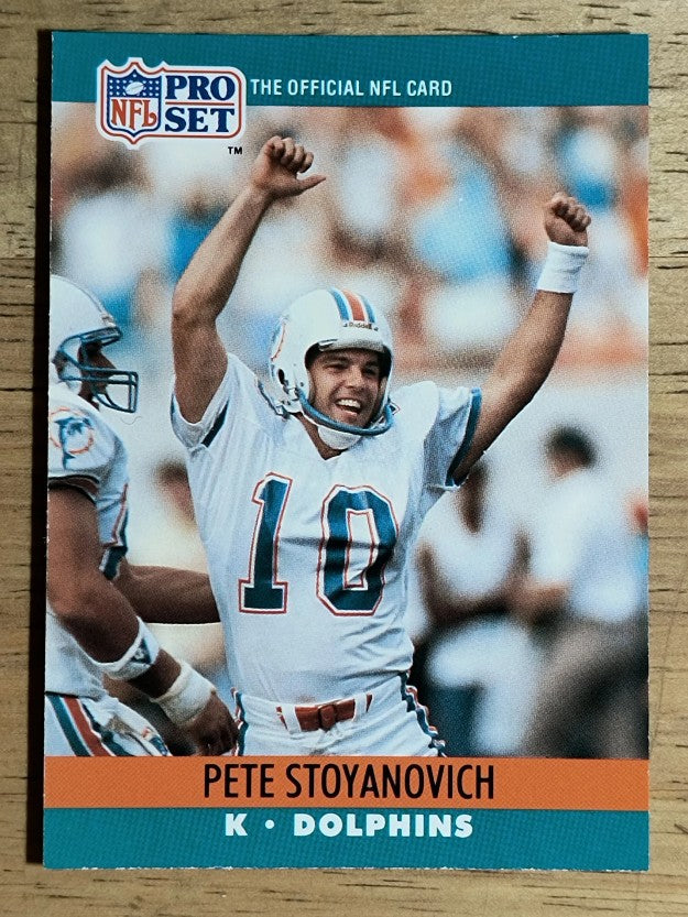 1990 Pro Set #564 Pete Stoyanovich
