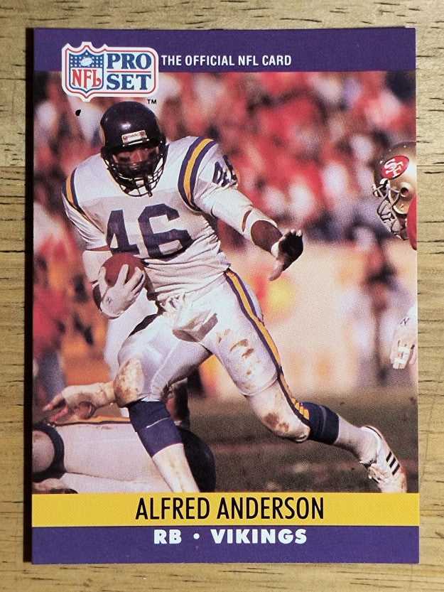 1990 Pro Set #565 Alfred Anderson