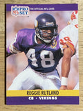 1990 Pro Set #573 Reggie Rutland RC