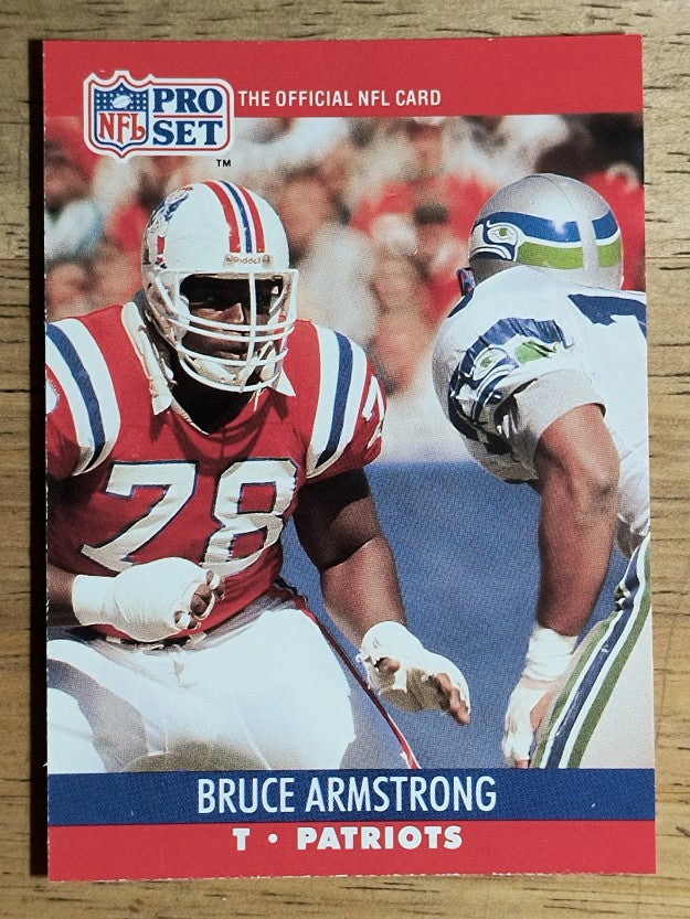 1990 Pro Set #575 Bruce Armstrong