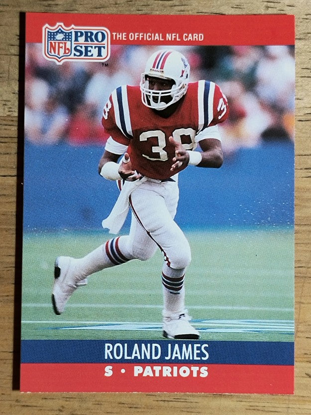1990 Pro Set #577 Roland James