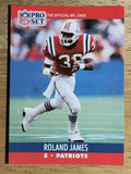 1990 Pro Set #577 Roland James