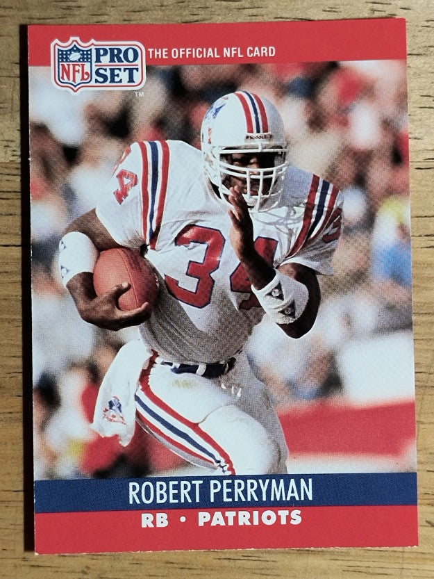 1990 Pro Set #578 Robert Perryman