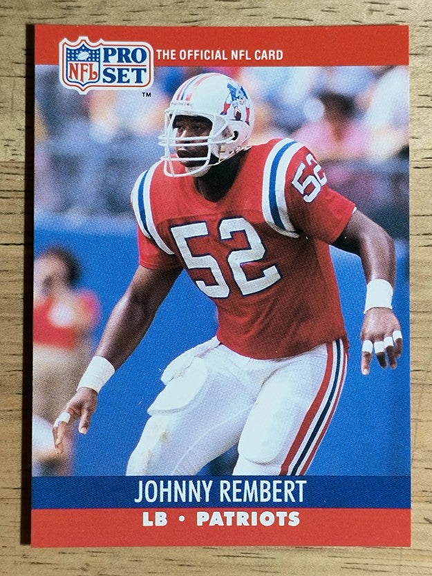 1990 Pro Set #581 Johnny Rembert