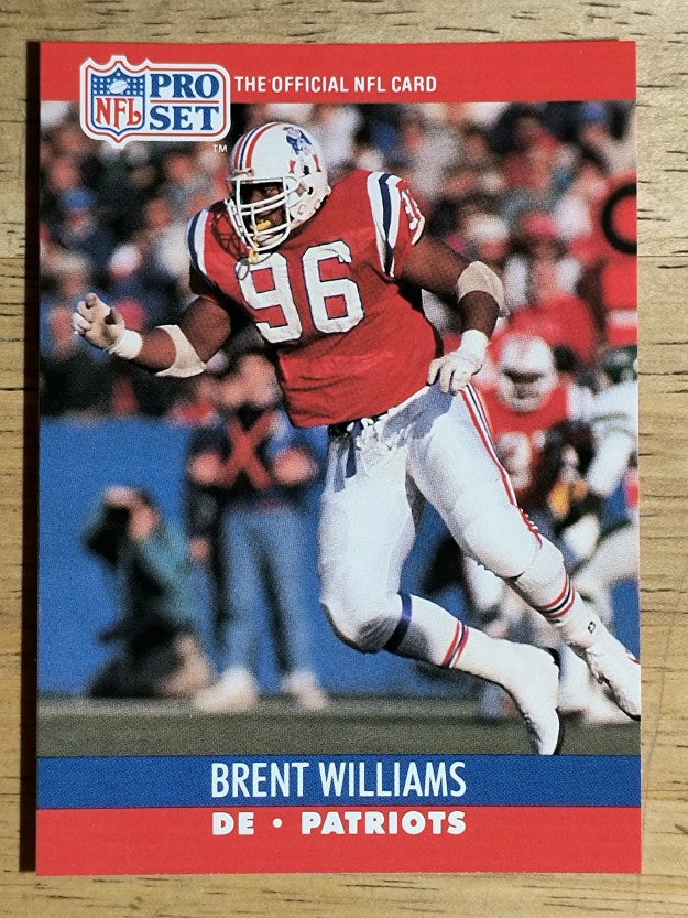 1990 Pro Set #583 Brent Williams