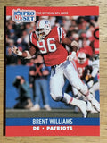 1990 Pro Set #583 Brent Williams