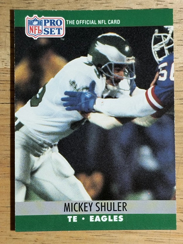1990 Pro Set #608 Mickey Shuler