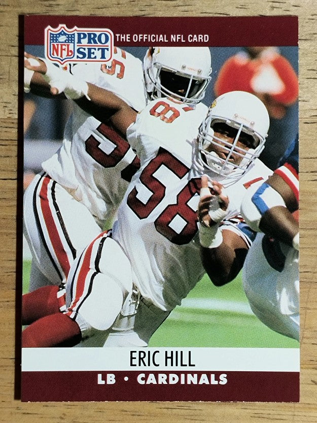 1990 Pro Set #615 Eric Hill