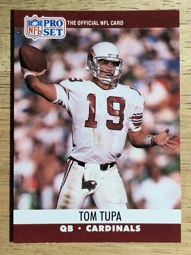 1990 Pro Set #619 Tom Tupa RC