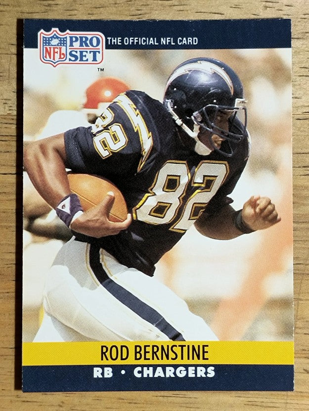 1990 Pro Set #627B Rod Bernstine RB