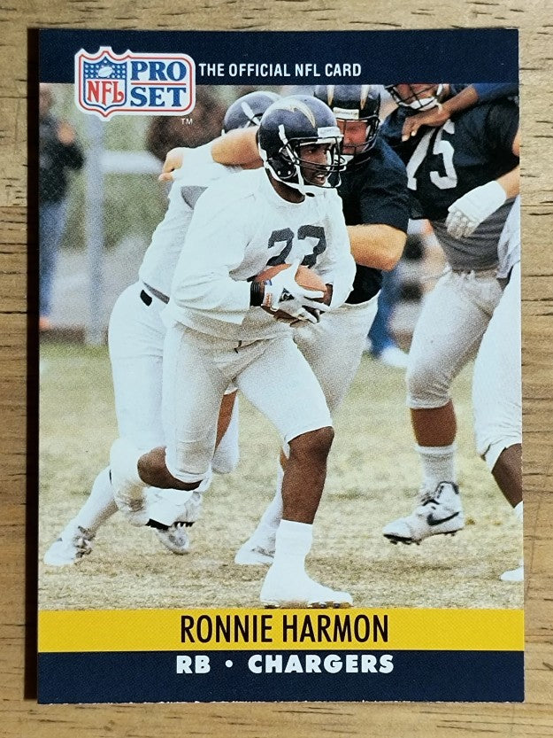 1990 Pro Set #629 Ronnie Harmon