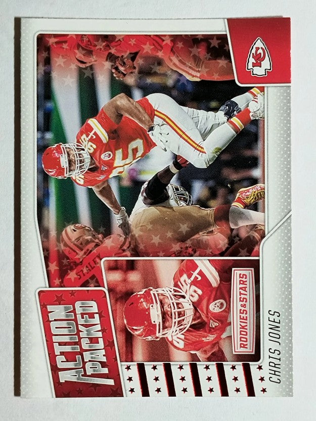 2020 Rookies and Stars Action Packed #29 Chris Jones