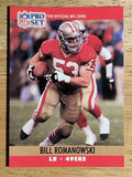 1990 Pro Set #642 Bill Romanowski RC