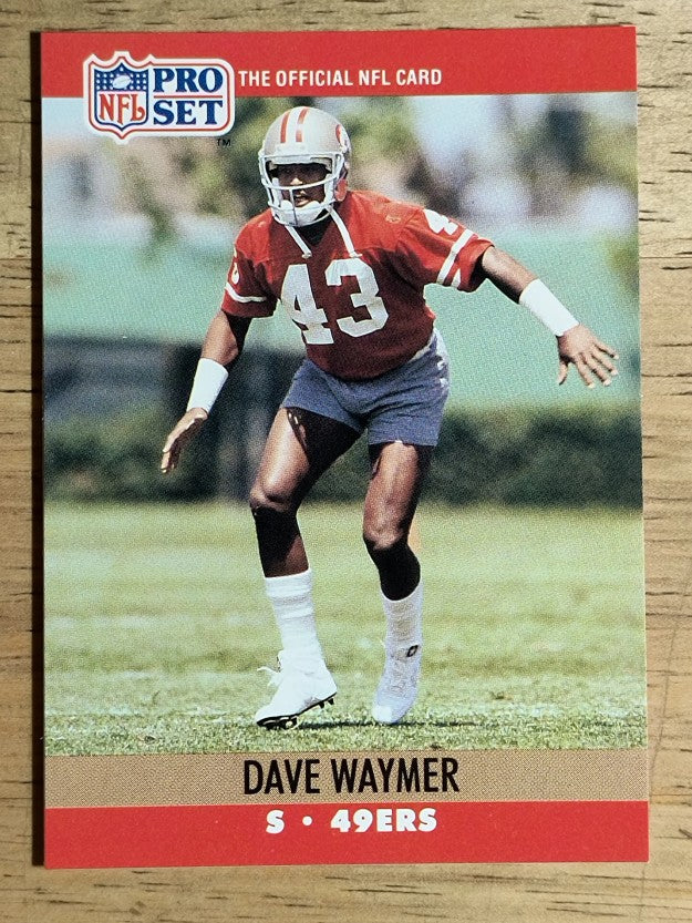 1990 Pro Set #644 Dave Waymer