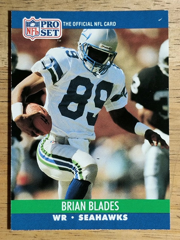 1990 Pro Set #646 Brian Blades