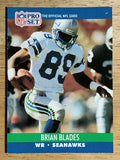 1990 Pro Set #646 Brian Blades