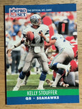 1990 Pro Set #650 Kelly Stouffer