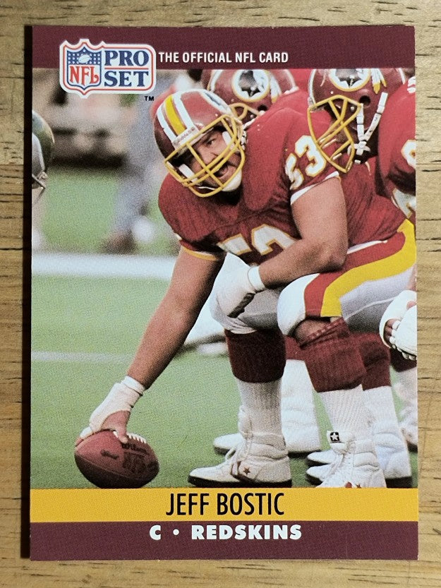 1990 Pro Set #660 Jeff Bostic