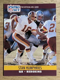 1990 Pro Set #668 Stan Humphries RC