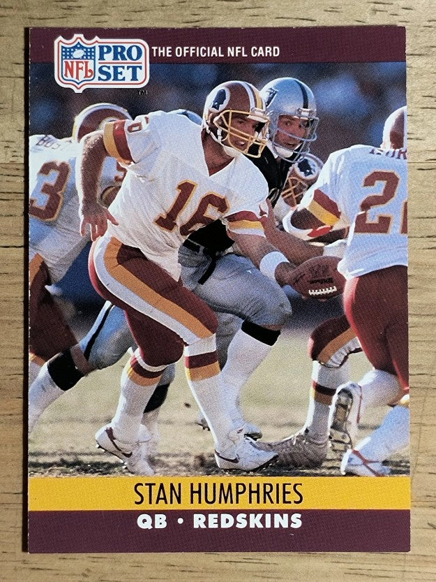 1990 Pro Set #668 Stan Humphries RC