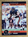 1990 Pro Set #674 Mark Carrier DB RC