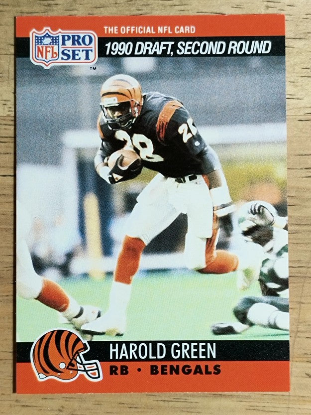1990 Pro Set #707 Harold Green RC