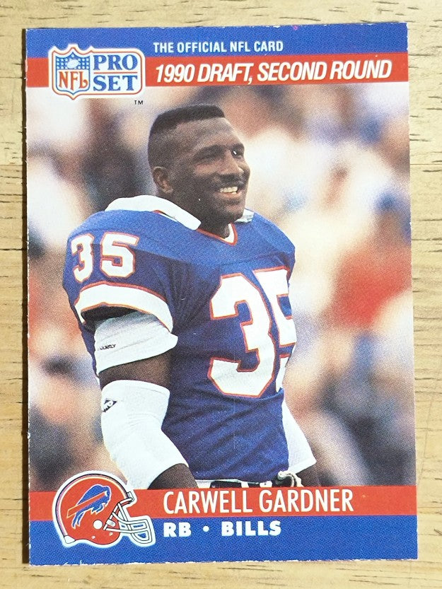 1990 Pro Set #711 Carwell Gardner RC