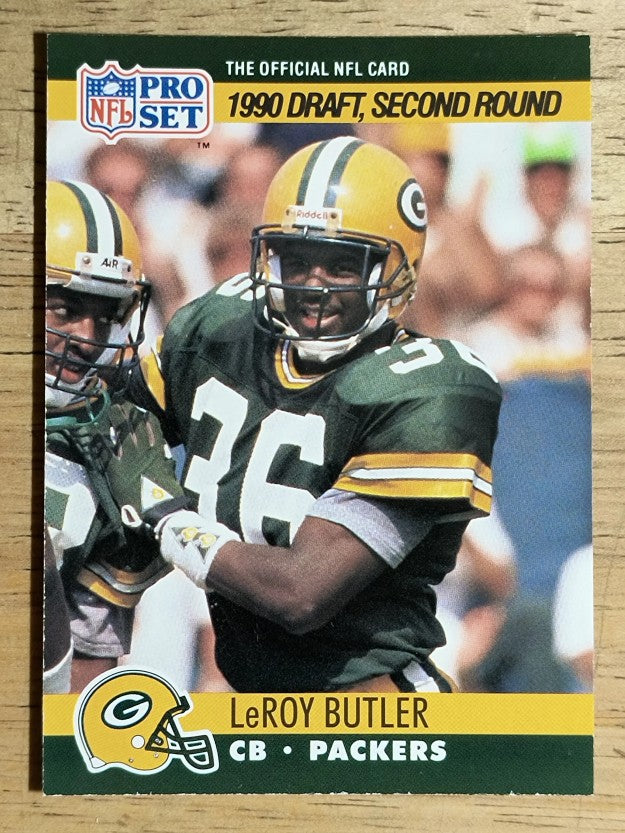 1990 Pro Set #717 LeRoy Butler RC
