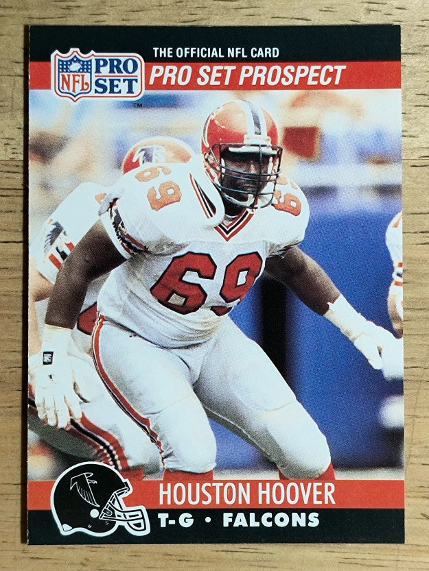 1990 Pro Set #724 Houston Hoover RC