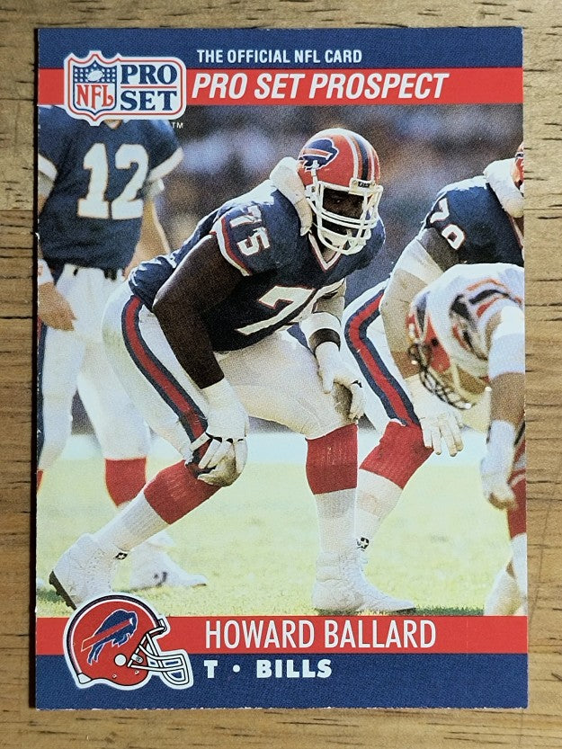 1990 Pro Set #725 Howard Ballard RC