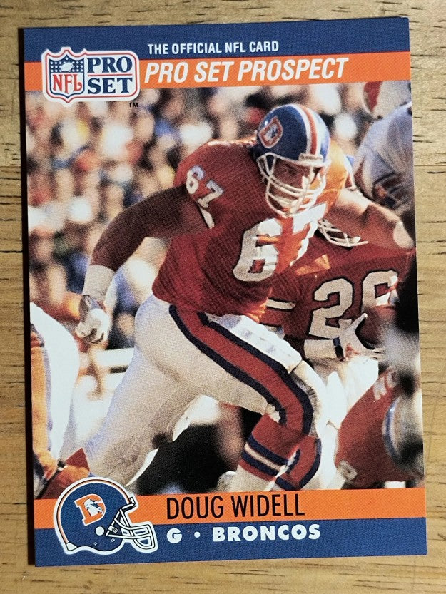 1990 Pro Set #730 Doug Widell RC