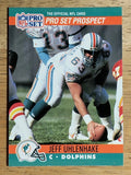 1990 Pro Set #737 Jeff Uhlenhake