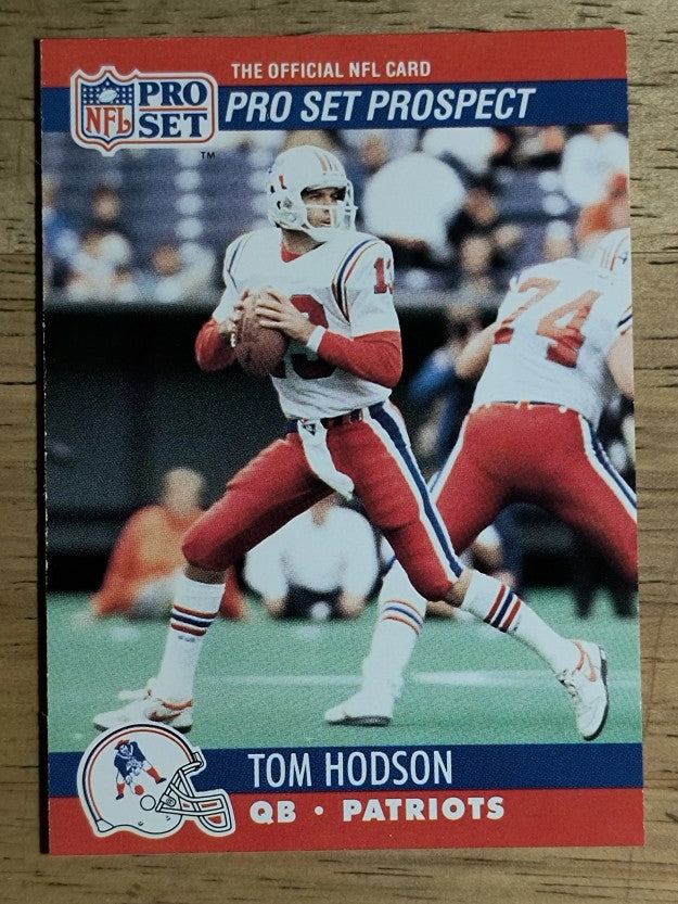 1990 Pro Set #739 Tommy Hodson RC