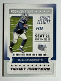 2020 Rookies and Stars Ticket Masters #17 Ezekiel Elliott