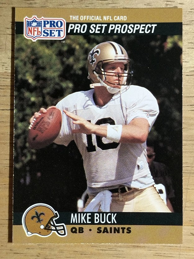 1990 Pro Set #741 Mike Buck RC
