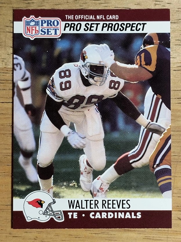 1990 Pro Set #747 Walter Reeves