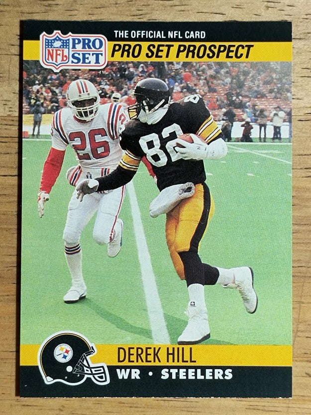 1990 Pro Set #748 Derek Hill RC