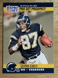 1990 Pro Set #749 Quinn Early