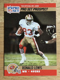 1990 Pro Set #750 Ronald Lewis