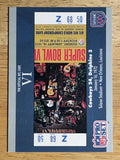 1990-91 Pro Set Super Bowl 160 #6 SB VI Ticket