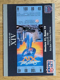 1990-91 Pro Set Super Bowl 160 #14 SB XIV Ticket