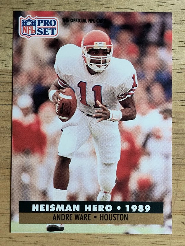 1991 Pro Set #38 Andre Ware HH