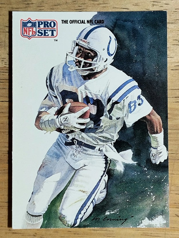 1991 Pro Set #430 Clarence Verdin AFC