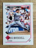 1992 Panini Stickers #52 Greg Swindell