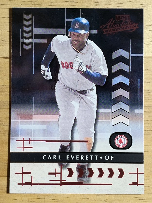 2001 Absolute Memorabilia #91 Carl Everett