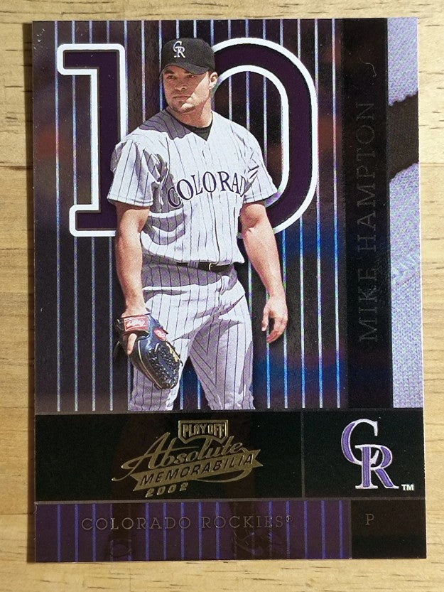 2002 Absolute Memorabilia #50 Mike Hampton