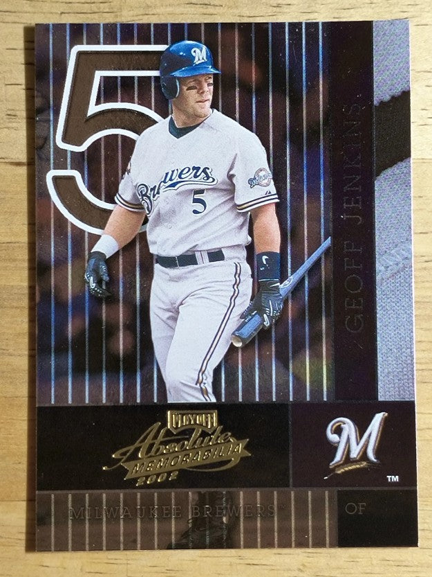 2002 Absolute Memorabilia #84 Geoff Jenkins